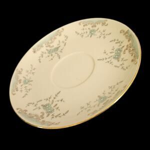 Imperial China W Dalton Seville Saucers Set of5 Japan 5303 Blue Floral Gold Trim